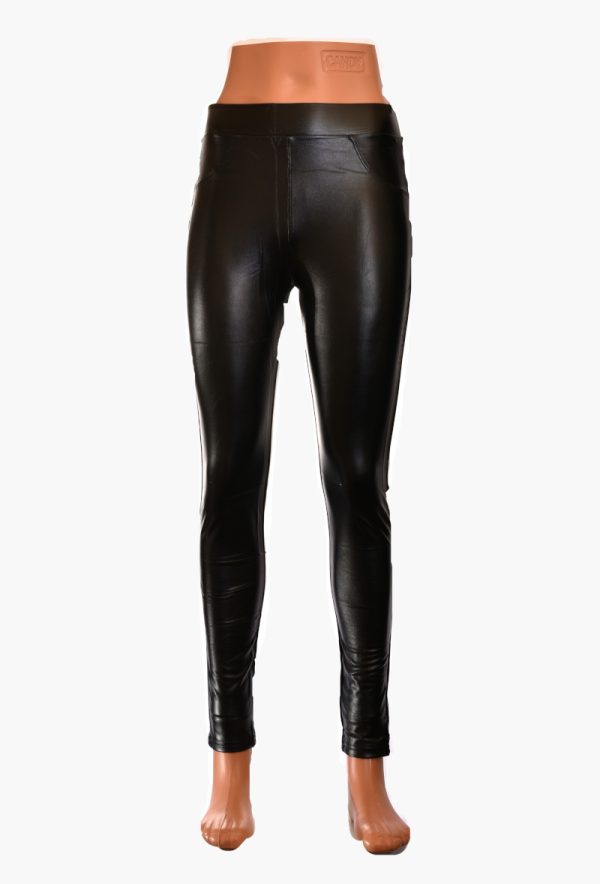 Leatherlook Broeklegging