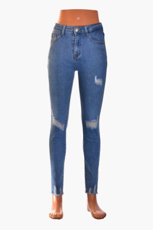 Blauwe jeans