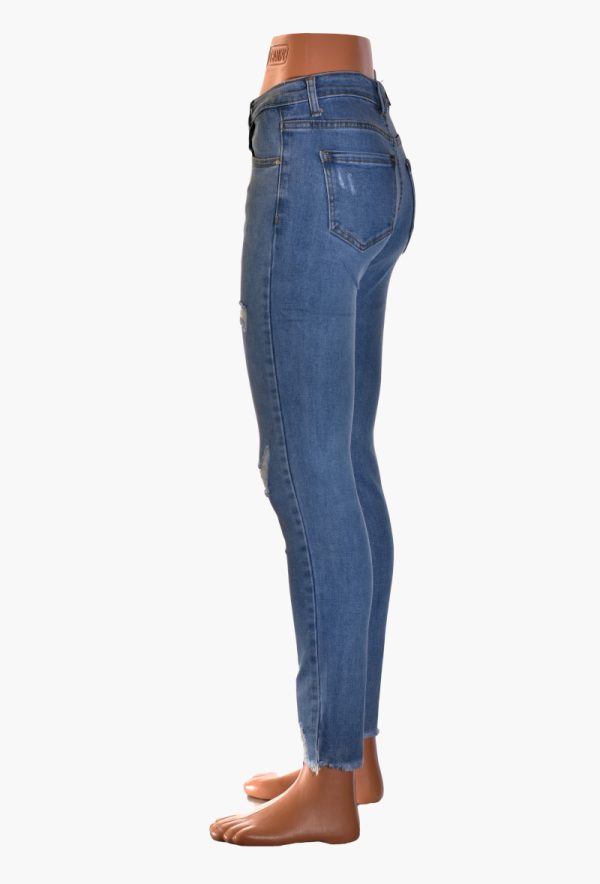 Blauwe jeans