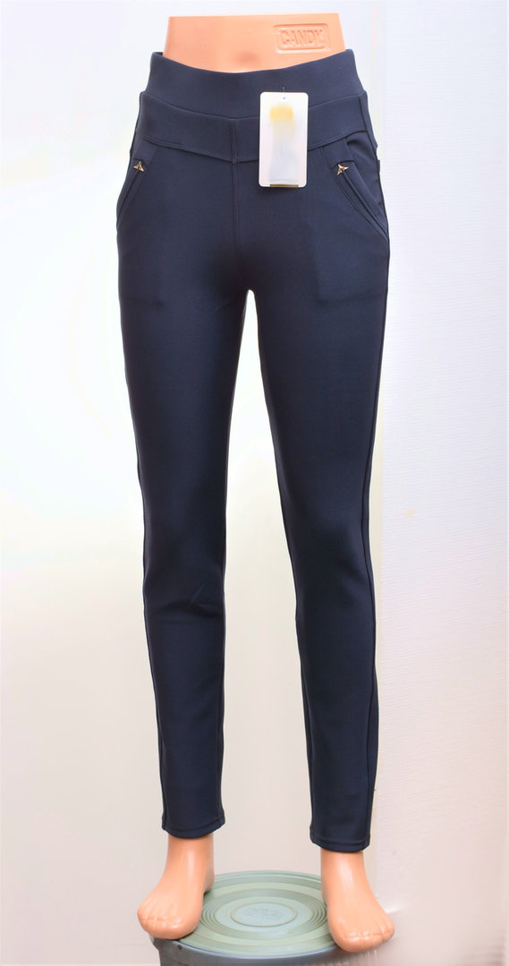 Navy blauwe broeklegging BL216