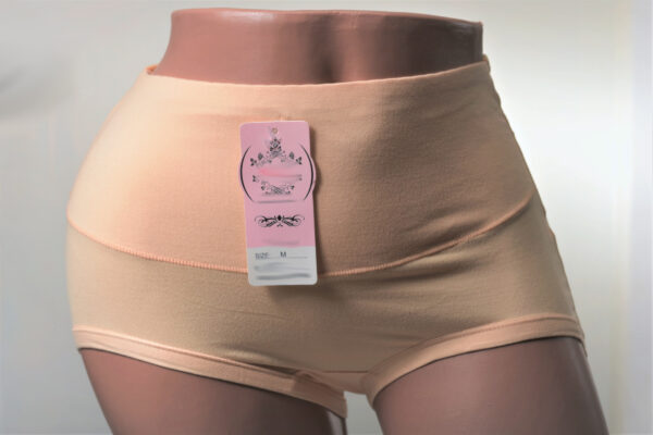 Beige hoge tailleslip